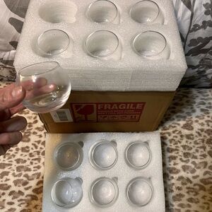 Set of Clear Glasses 12 total